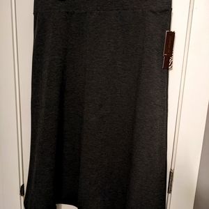Dana Buchman Charcoal Skirt Size XL